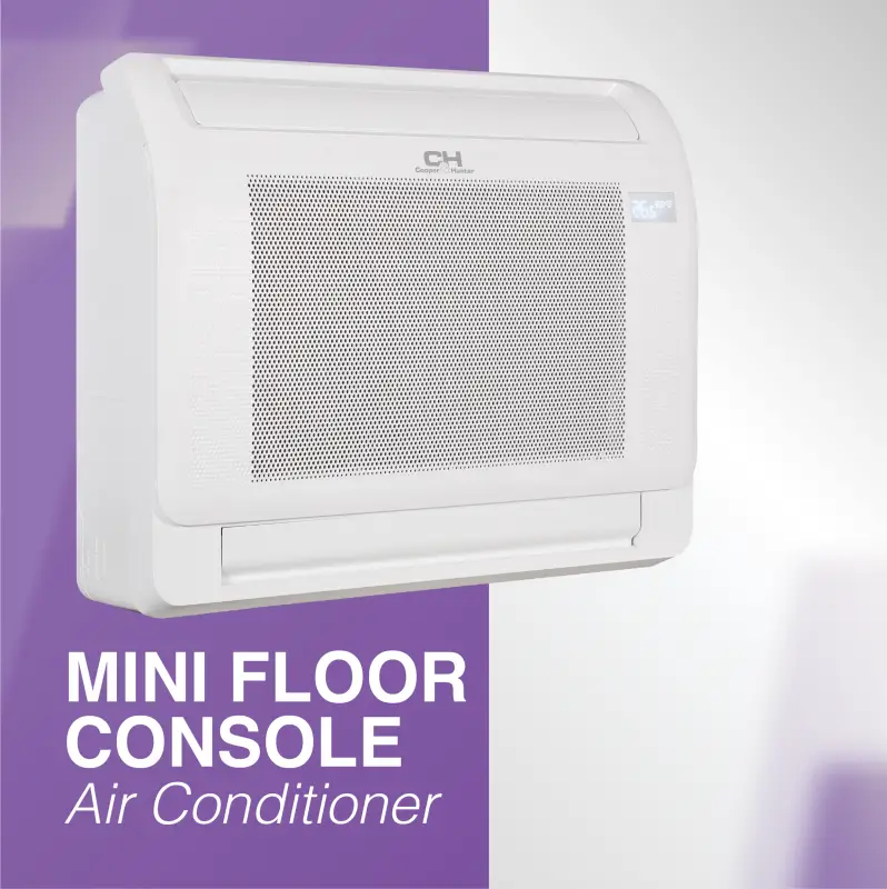 Cooper & Hunter 12,000 BTU Single Zone Mini Floor Console, 230V, R454B - Ductless Mini Split Air Conditioner Heat Pump - Image 4