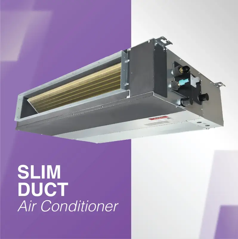 Cooper & Hunter 48,000 BTU Single Zone Light Commercial Slim Duct, 230V, R454B - Ductless Mini Split Air Conditioner Heat Pump - Image 3