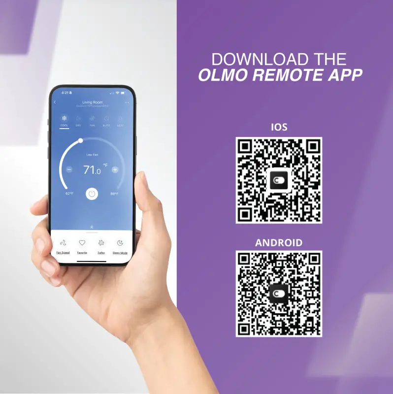 2 Zone 24,000 BTU OLMO Sierra Ductless Mini Split AC Wall Mounted 9k+18k - Image 7